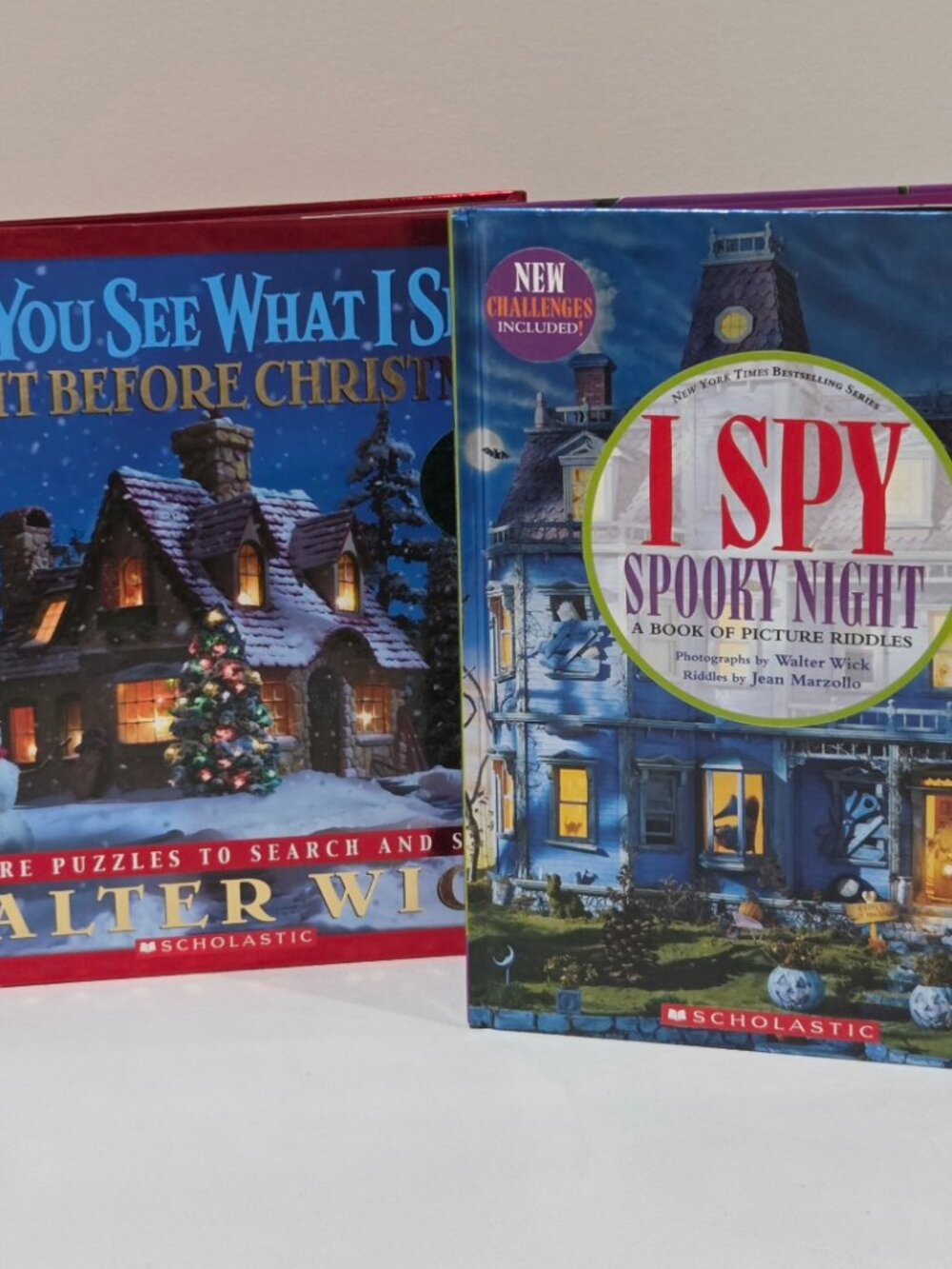 2 great books Walter Wick I Spy